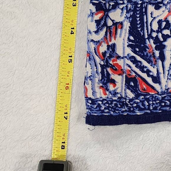 LUCY & LAUREL, Soft Hippie 70's Influenced Bohemian Tassle Tunic Tie Top, size S - Picture 6 of 9